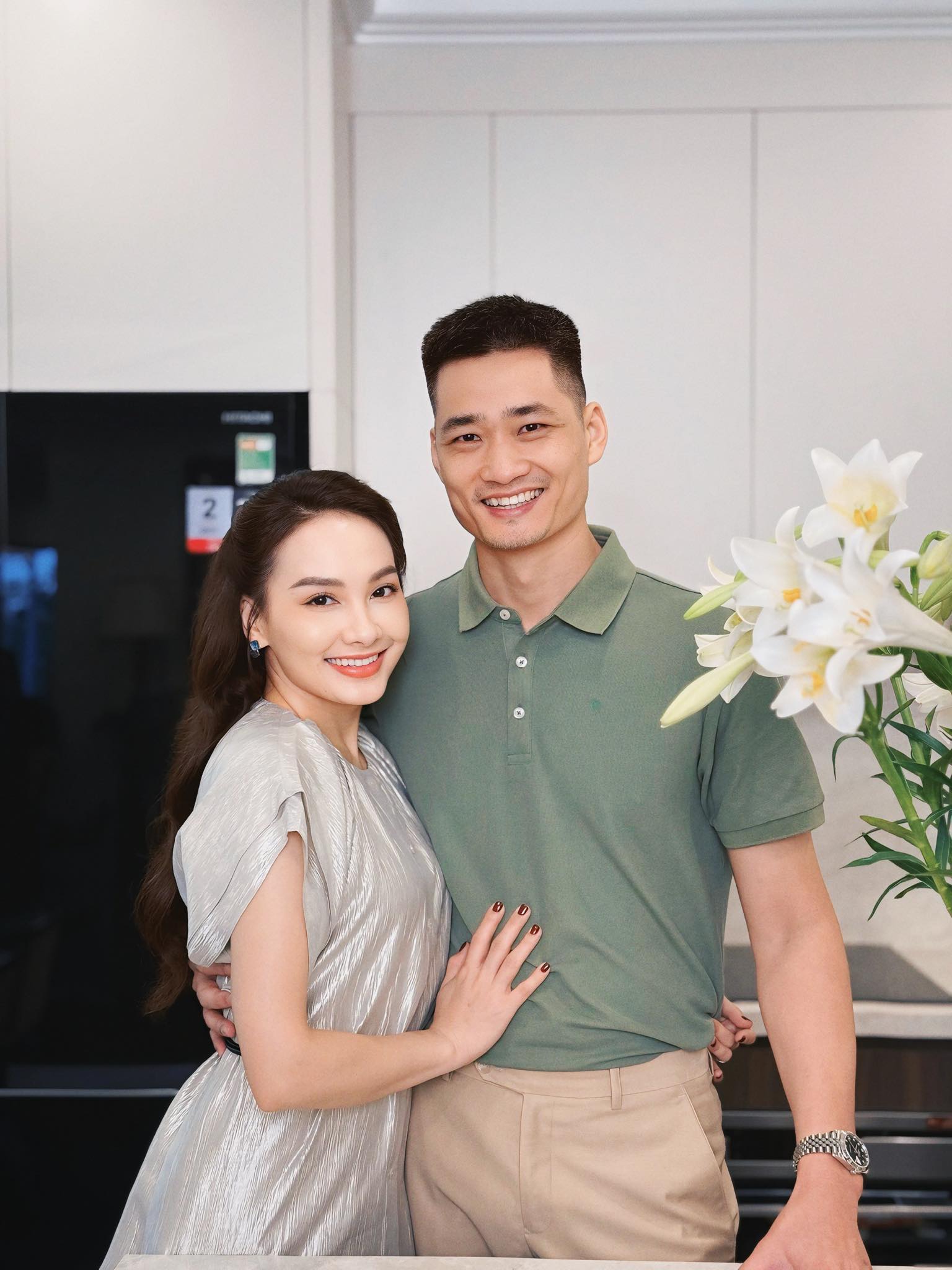 Bảo Thanh được chồng cưng chiều