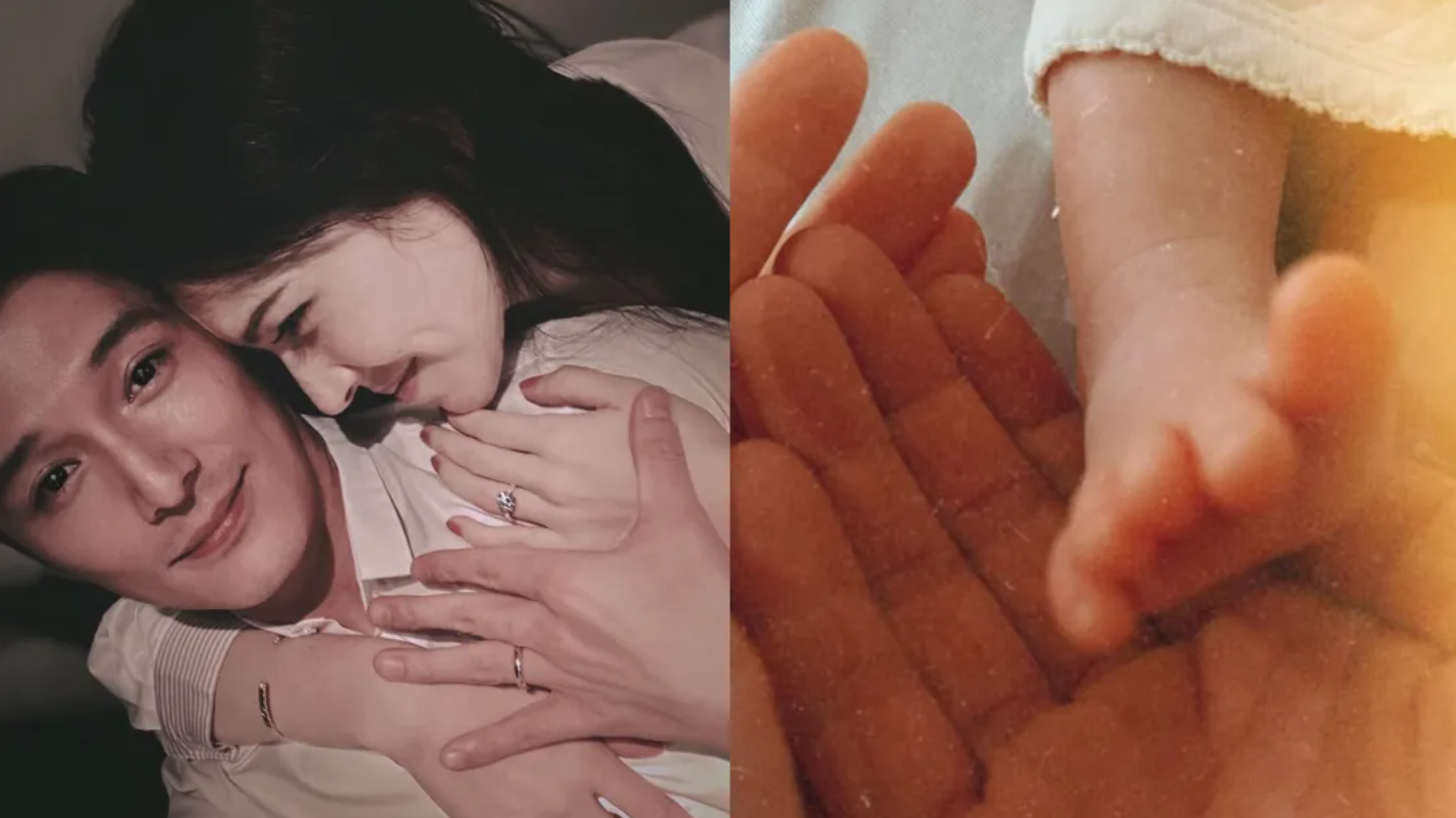 Khưu Trạch và Hứa Vỹ Ninh cùng nhau thông báo sinh con đầu lòng