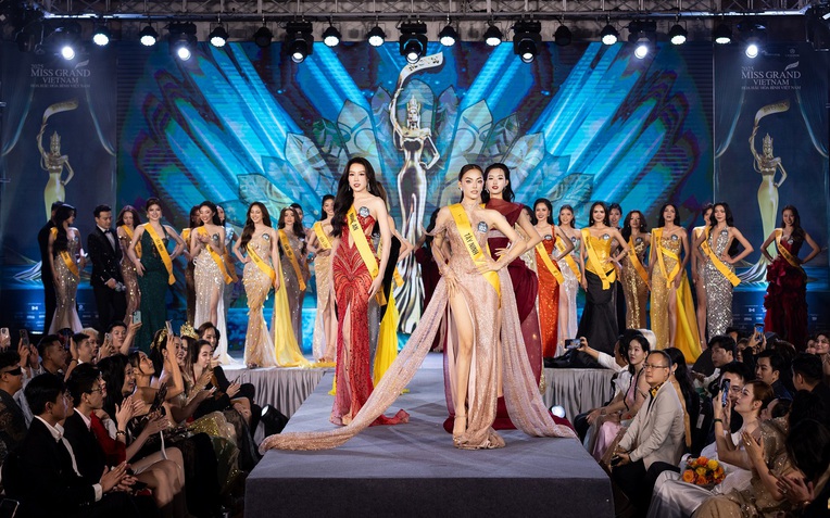 Buổi họp báo công bố Top 35 Miss Grand Vietnam 2025