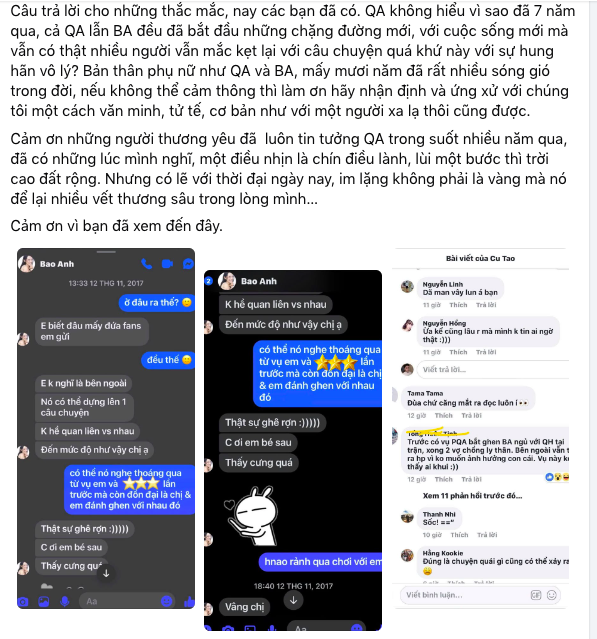 Chia sẻ chân thành của Phạm Quỳnh An sau nhiều năm im lặng