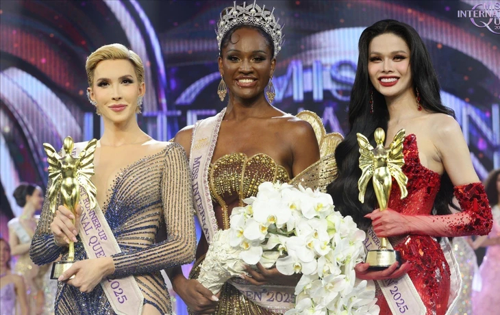 Top 3 đại diện Cuba, Mỹ, Việt Nam