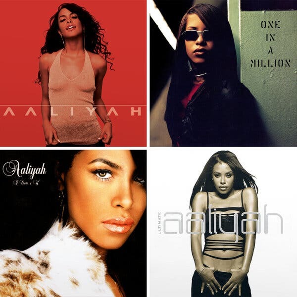 Thành công các album của Aaliyah