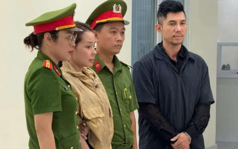 Lương Bằng Quang tại trụ sở Công An TP.HCM
