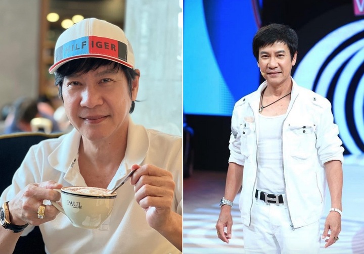 Danh hài từng trắng tay khi ly hôn, giờ viên mãn bên vợ kém 29 tuổi- Ảnh 2. Lê Huỳnh vẫn phong độ ở tuổi 61