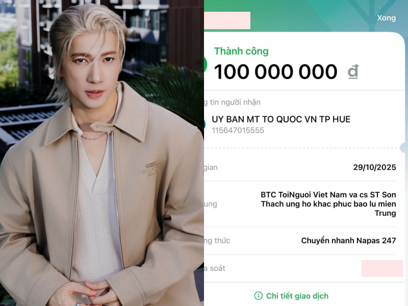 S.T Sơn Thạch ủng hộ bà con tại Huế