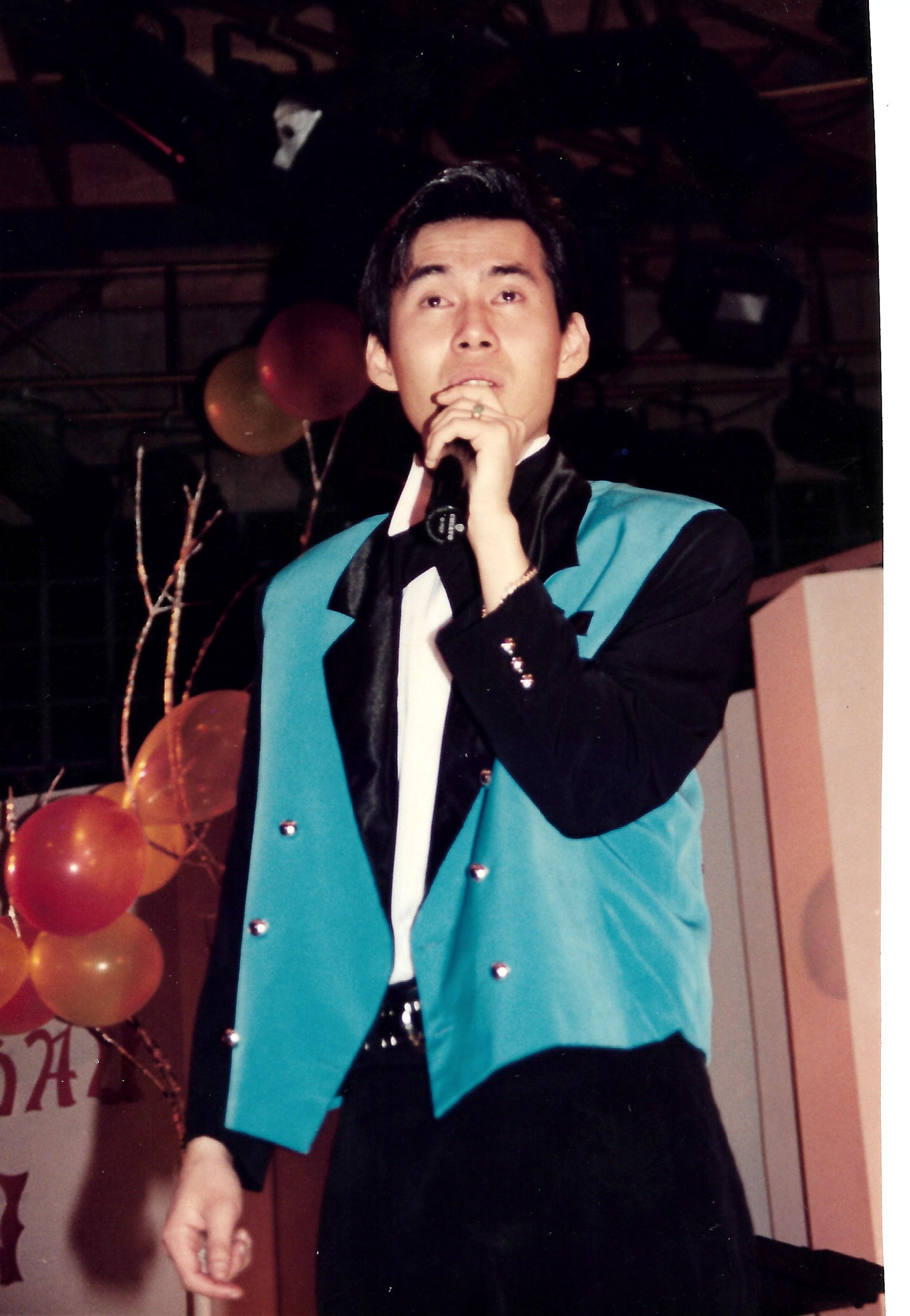 Đoan Trường thời trẻ Nam nghệ sĩ Đoan Trường thời trẻ