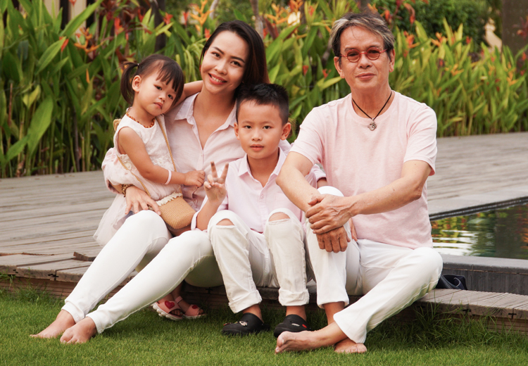 Gia đình nhạc sĩ Đức Huy