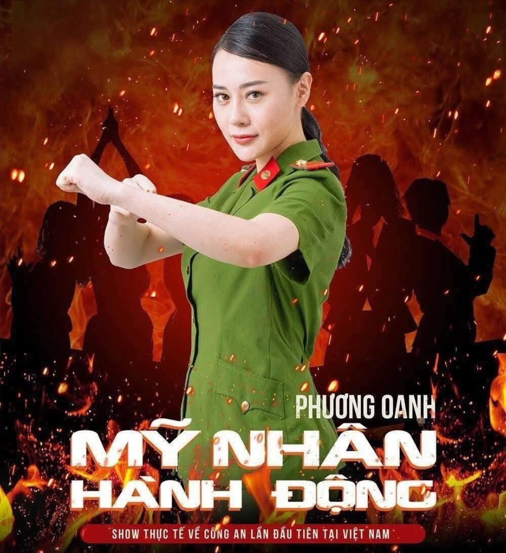 Phương Oanh tham gia chương trình Mỹ nhân hành động bị xuyên tạc