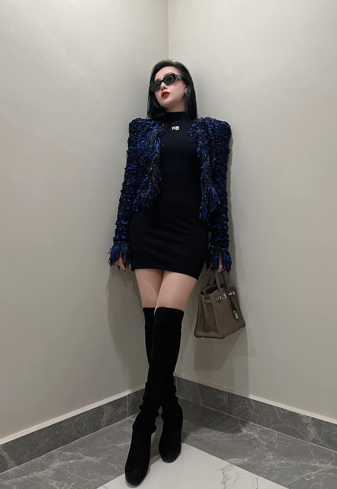 Chiếc túi Hermès Birkin màu trung tính