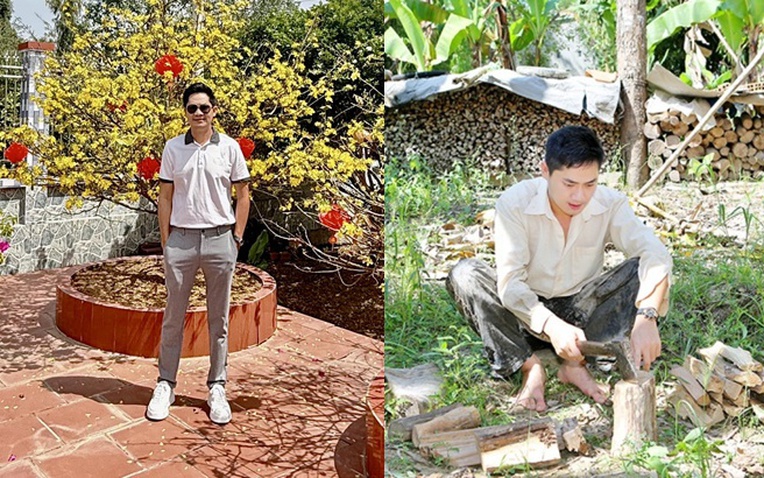Nam nghệ sĩ Minh Luân điển trai