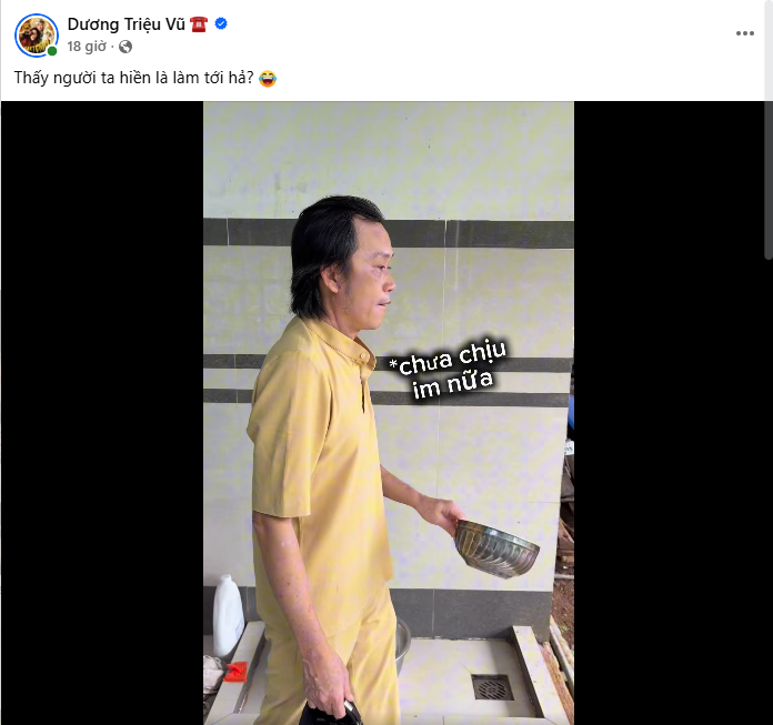 Hình ảnh không ai ngờ của NS Hoài Linh- Ảnh 2. Khoảnh khắc đời thường của NS Hoài Linh