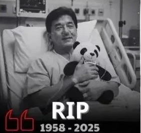 Tin đồn Thành Long qua đời do ảnh AI tạo ra