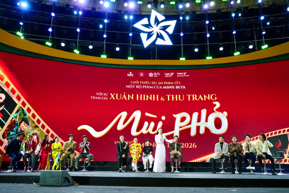 Buổi giao lưu của ba đoàn làm phim Ba đoàn làm phim giao lưu