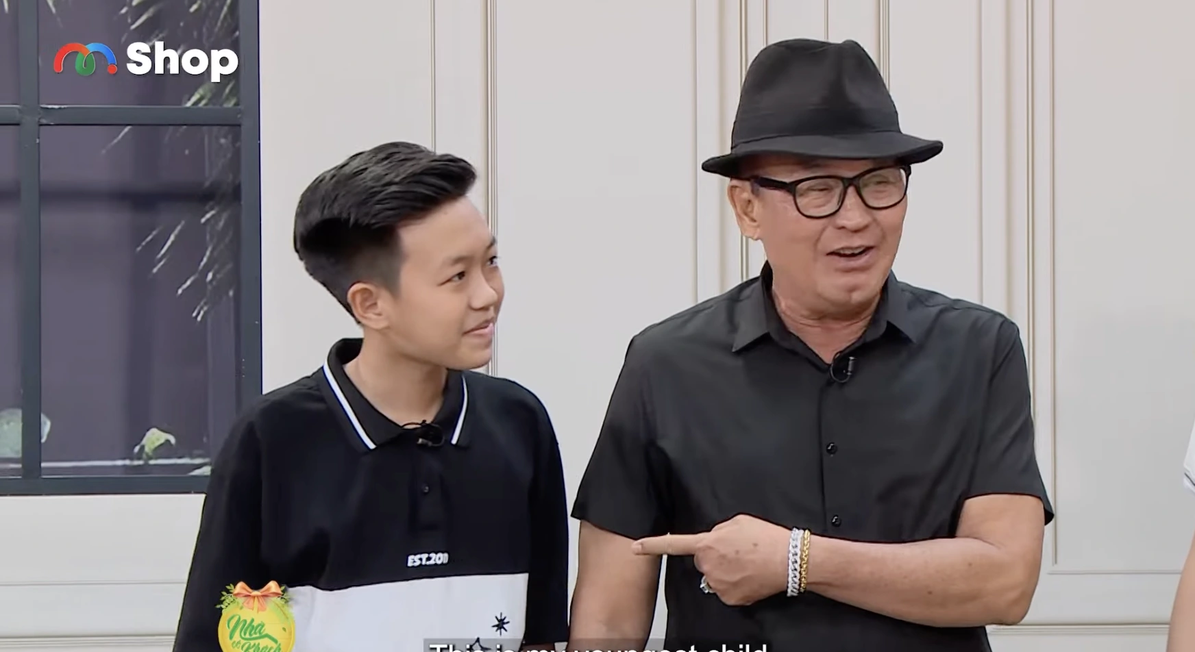 Duy Phương và con trai út