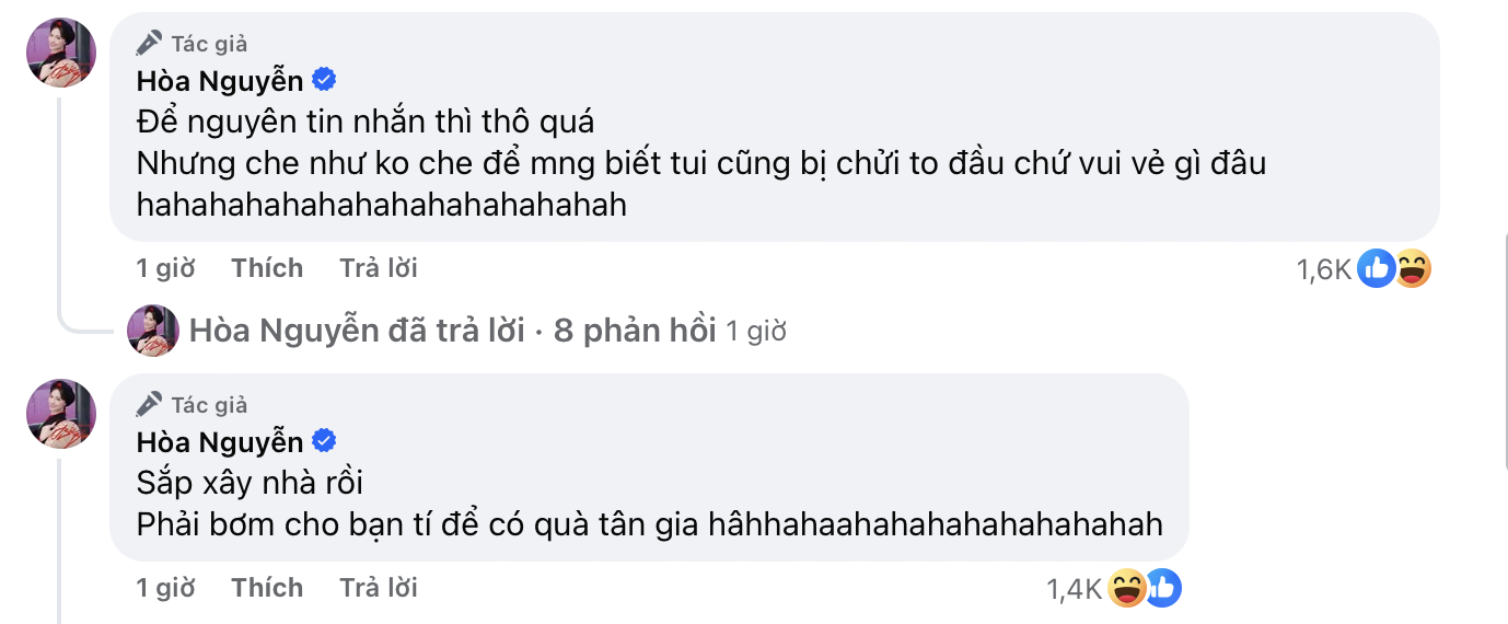 Hoà Minzy trả nợ cho Văn Toàn 300 triệu nhưng lộ tin nhắn gây tranh cãi- Ảnh 3. Nữ ca sĩ lên tiếng giải thích khi vướng tranh cãi để lộ tin nhắn chửi tục của Văn Toàn