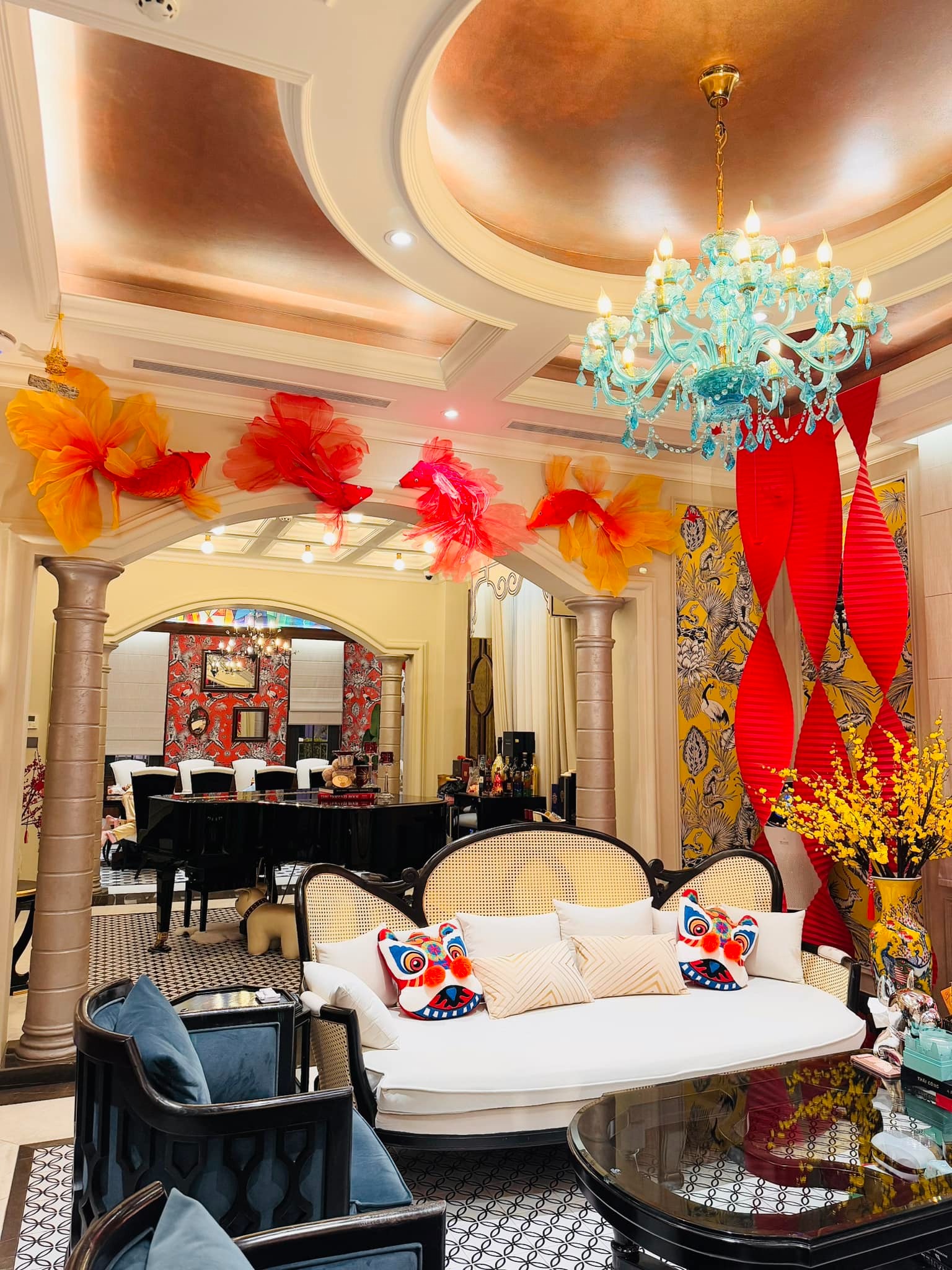 Đoàn Di Băng tiêu tiền ác- Ảnh 12. Trang trí biệt thự xa hoa