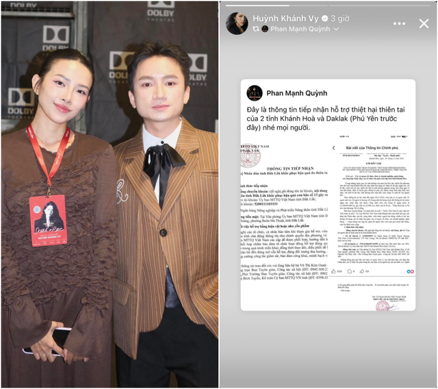 Vợ chồng Phan Mạnh Quỳnh trải qua mưa lũ tại Nha Trang