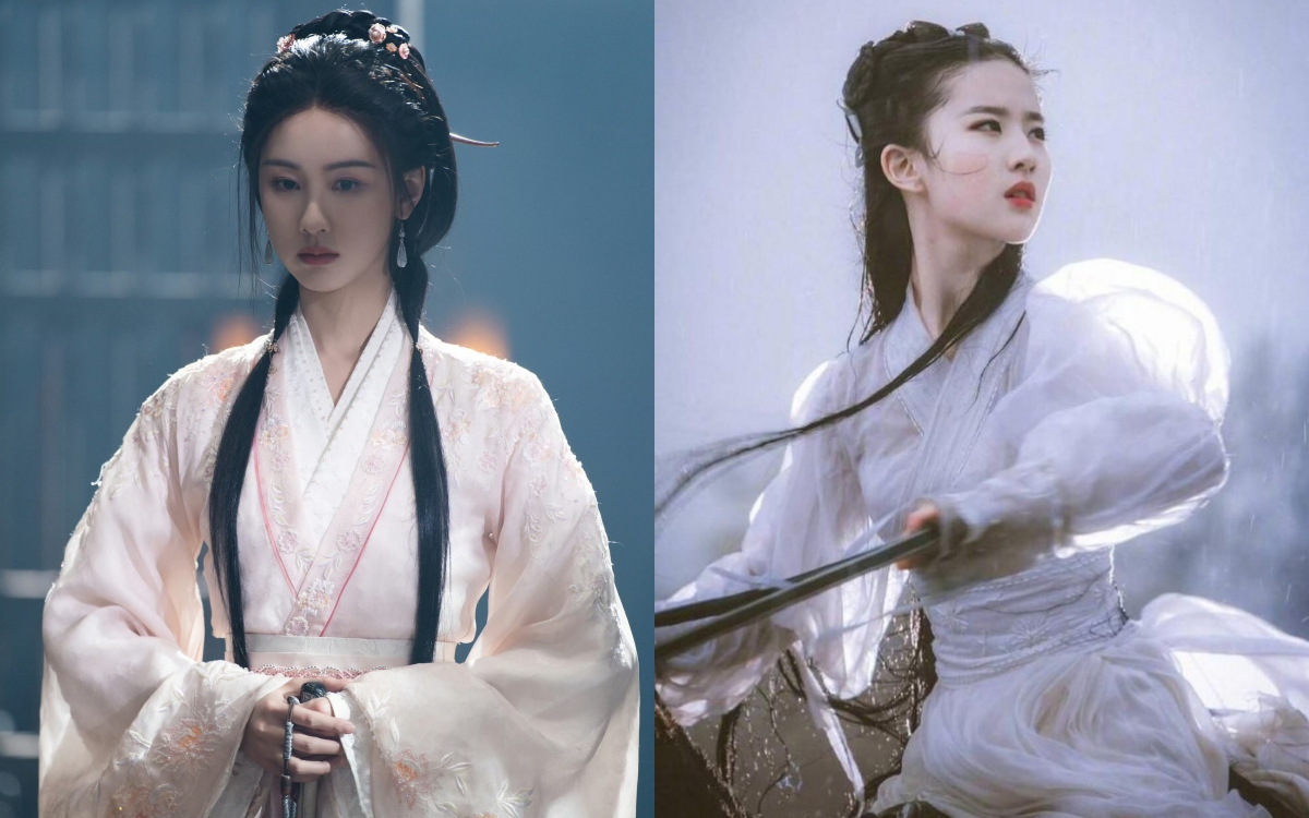 Truyền thông so sánh Trần Đô Linh với Lưu Diệc Phi, còn gọi cô là thần tiên tỷ tỷ thế hệ mới.