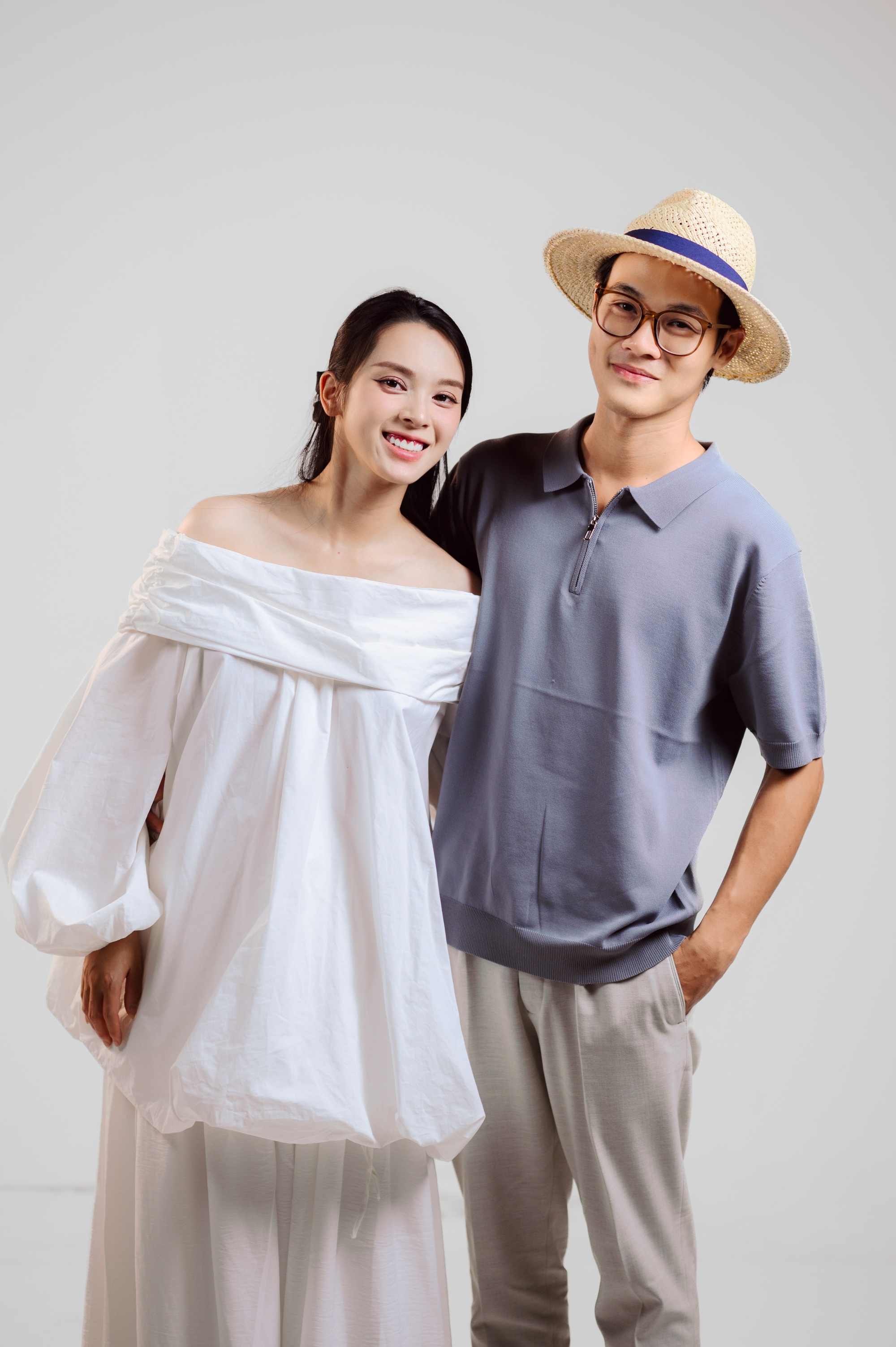 Quỳnh Lương và Tiến Phát trong ngày cưới