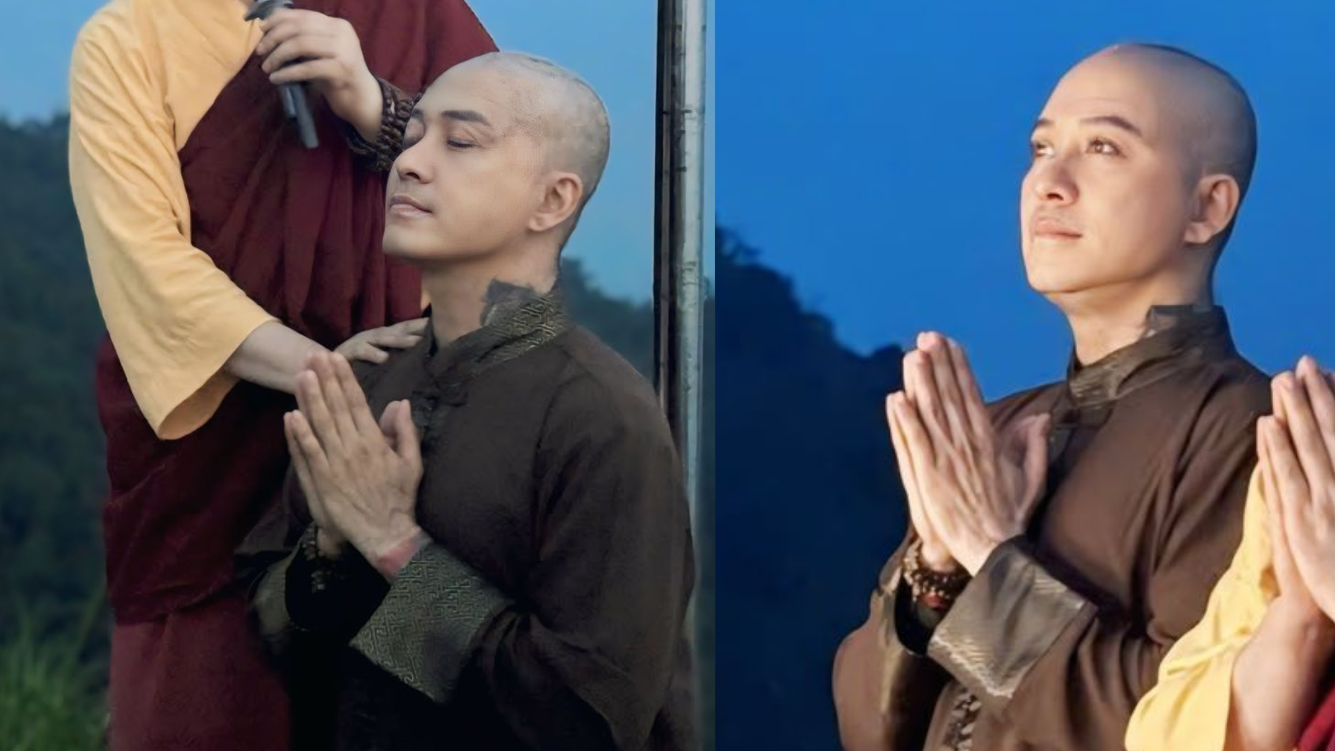 Tuấn Hưng cạo đầu vì mẹ