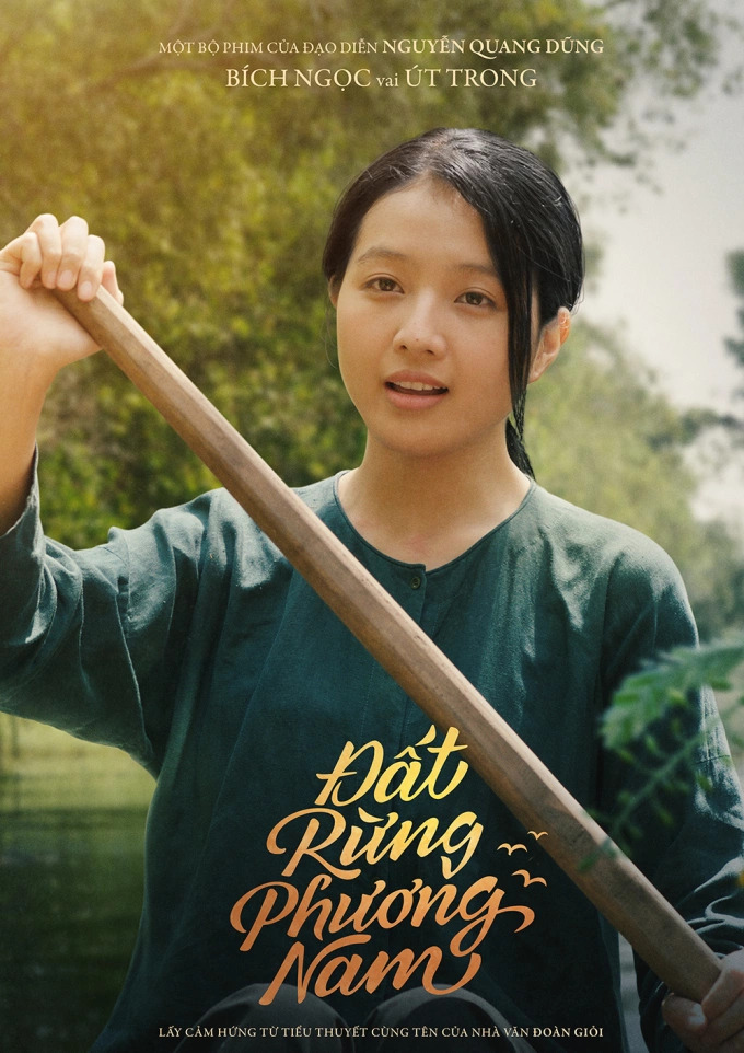 Bích Ngọc vai Út Trong Đất Rừng Phương Nam Bích Ngọc với tạo hình mộc mạc