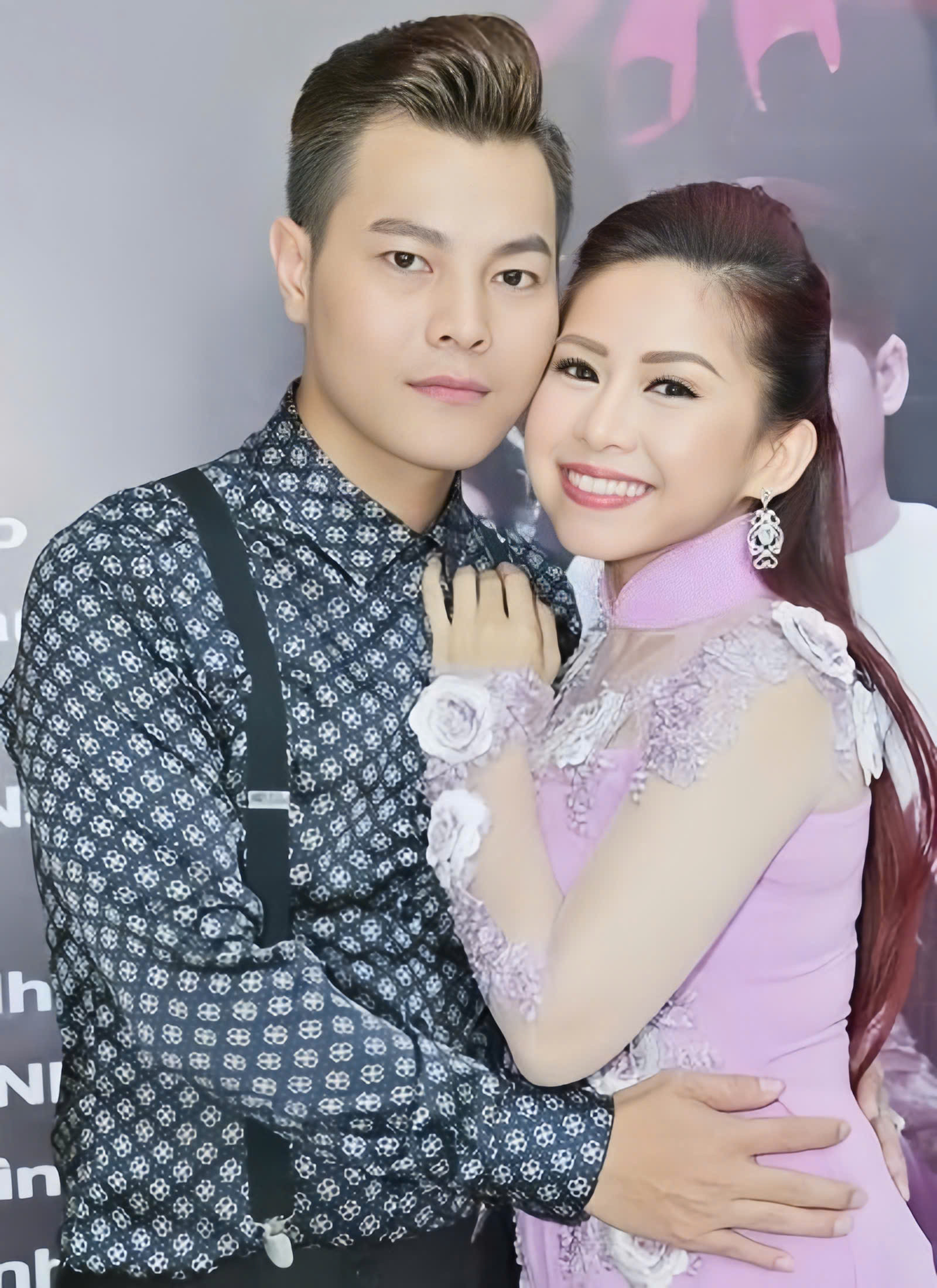 Bình Tinh và ca sĩ Nhật Minh