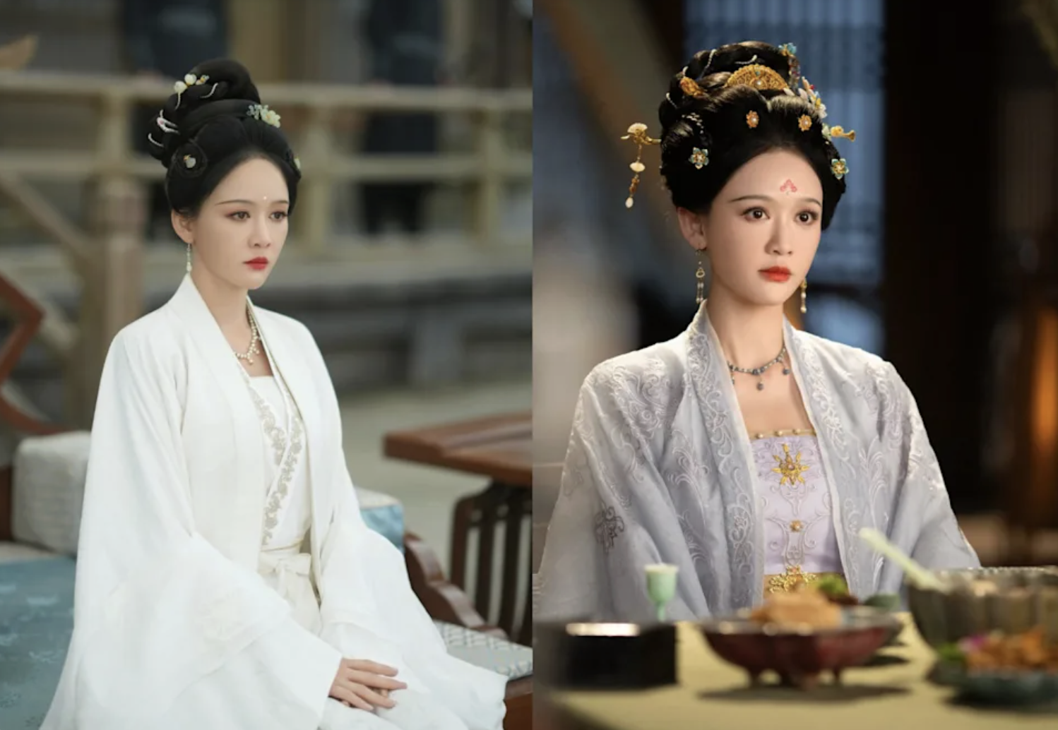 Trần Kiều Ân với y phục hồng phấn Tạo hình y phục hồng phấn của Trần Kiều Ân