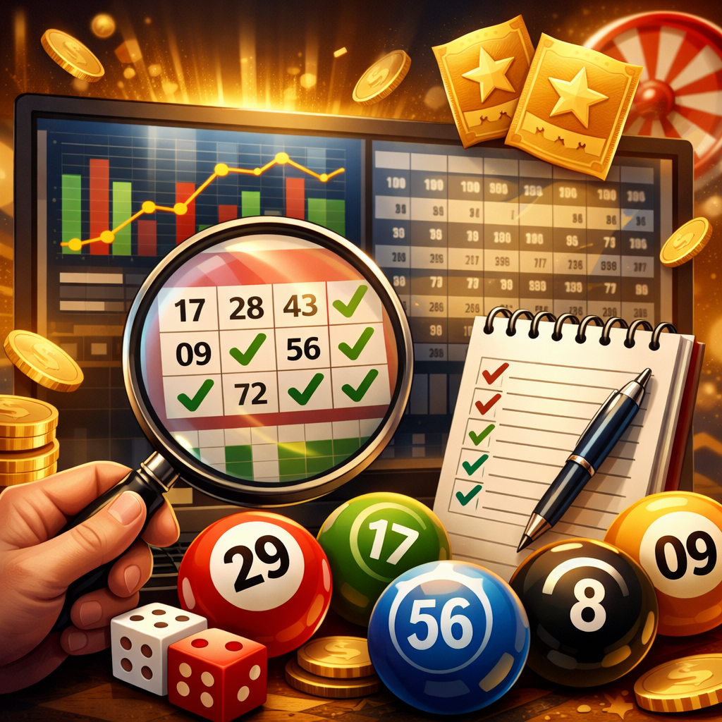 Bảng thống kê xổ số và vận may