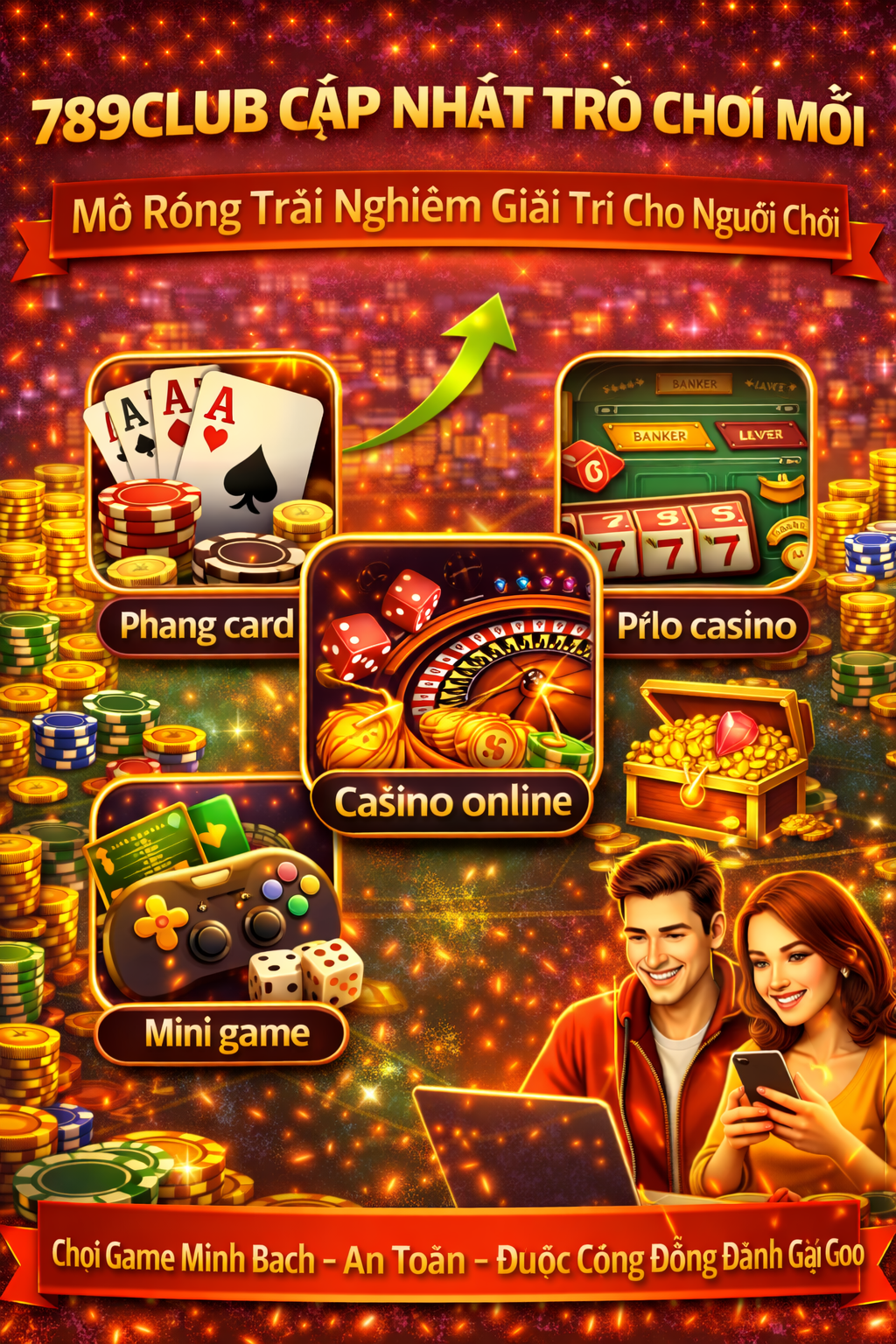 Cập nhật trò chơi mới trên 789Club